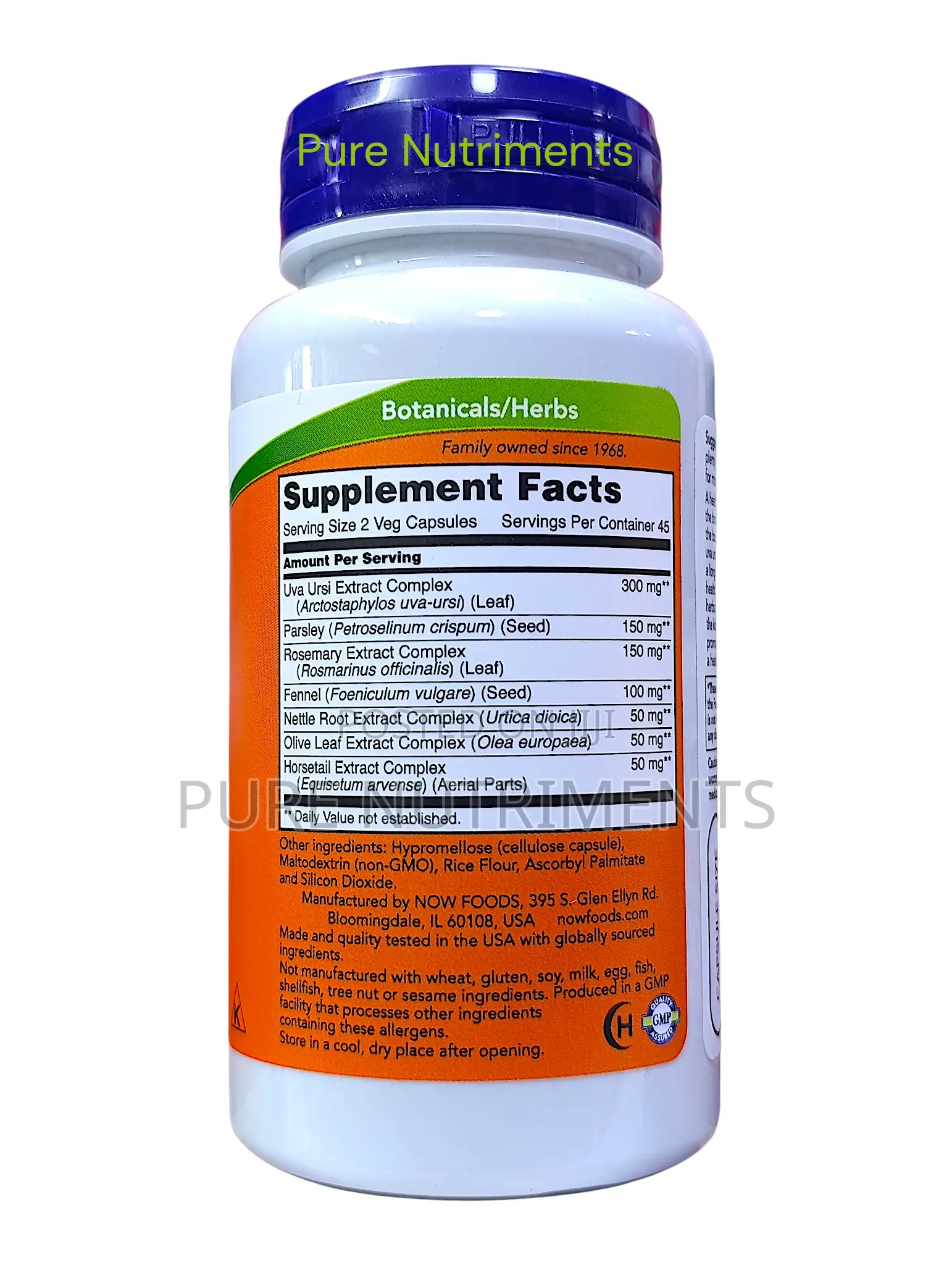 Now Kidney Cleanse–Kidney Urinary Tract Support Capsules 90 Veg Caps