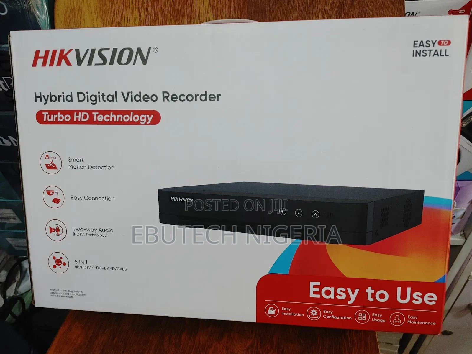 Hikvision 2mp 4ch Turbo Hd Two Way Audio DVR