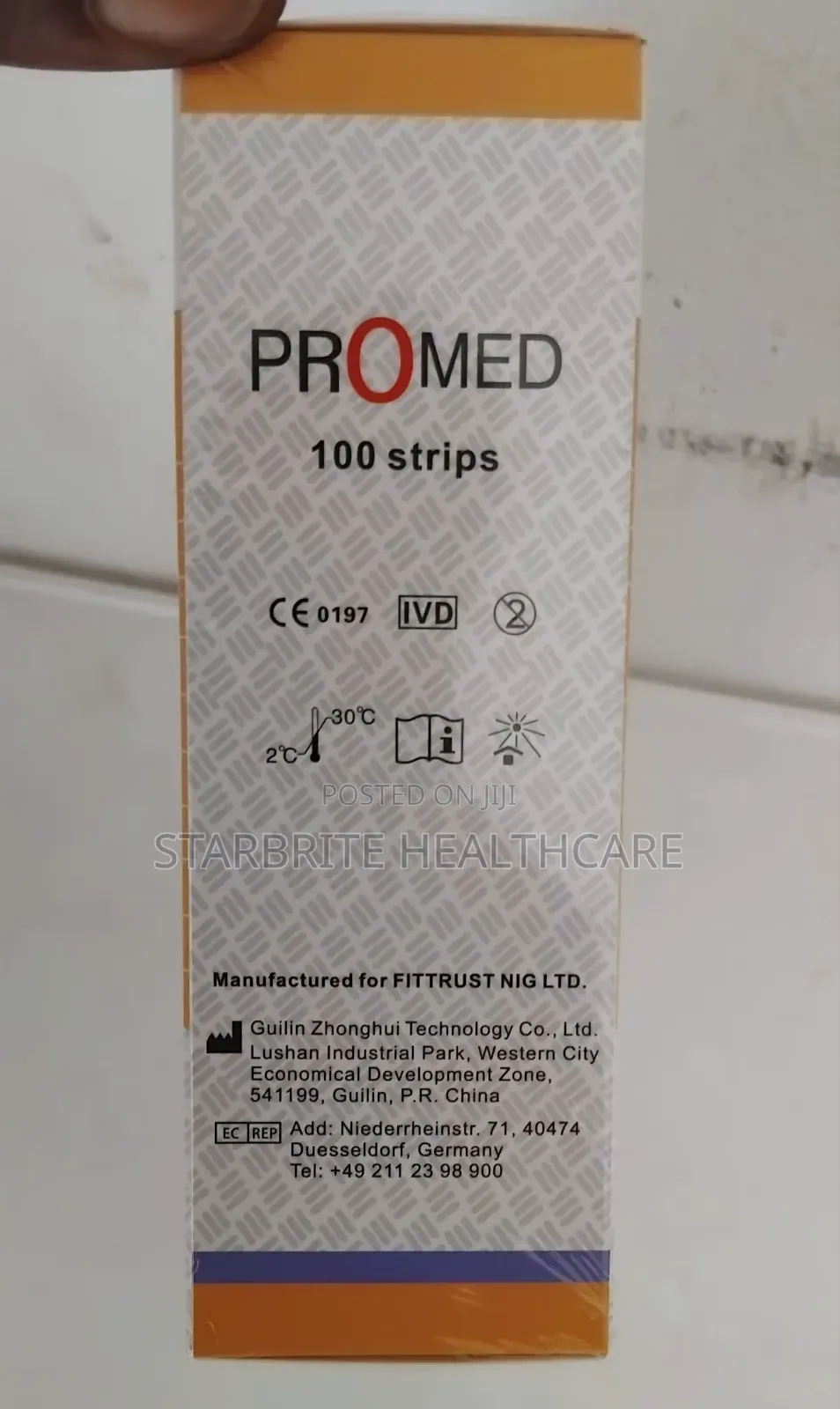 Urinalysis Test Strips – Combi 10 (Promed)