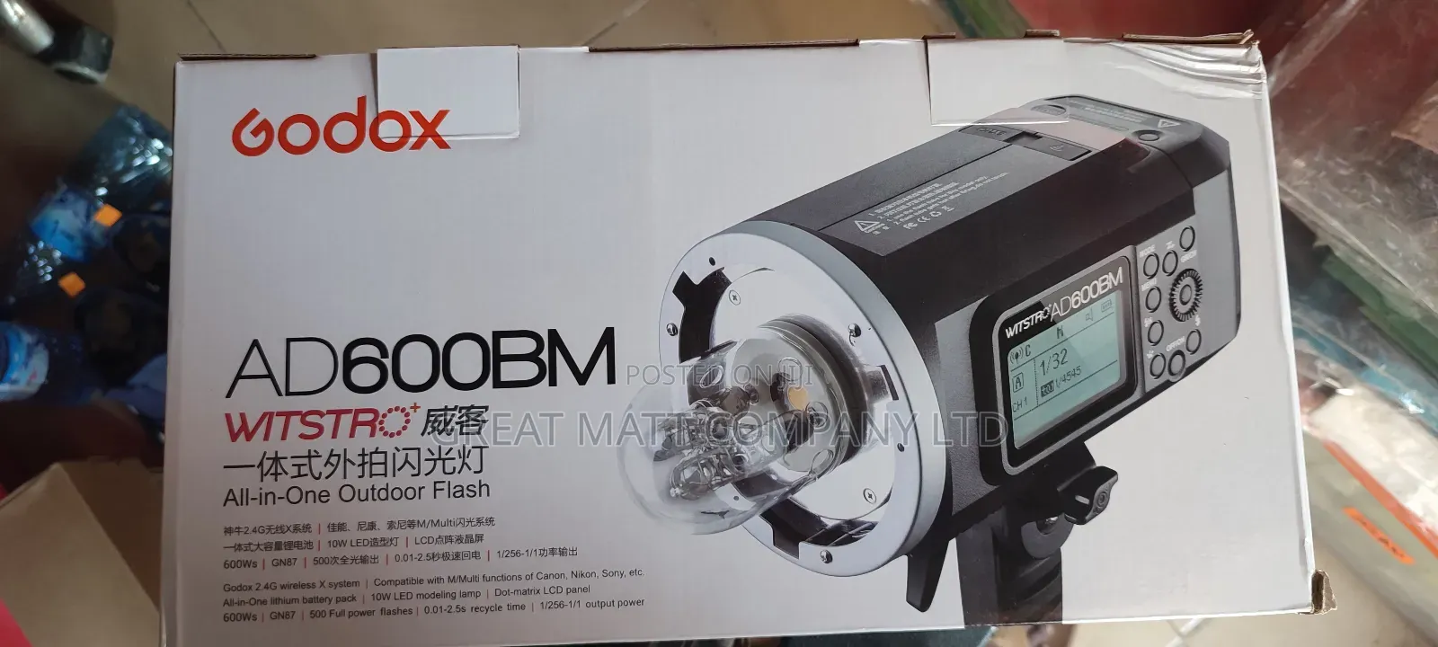 Godox Ad600bm Light
