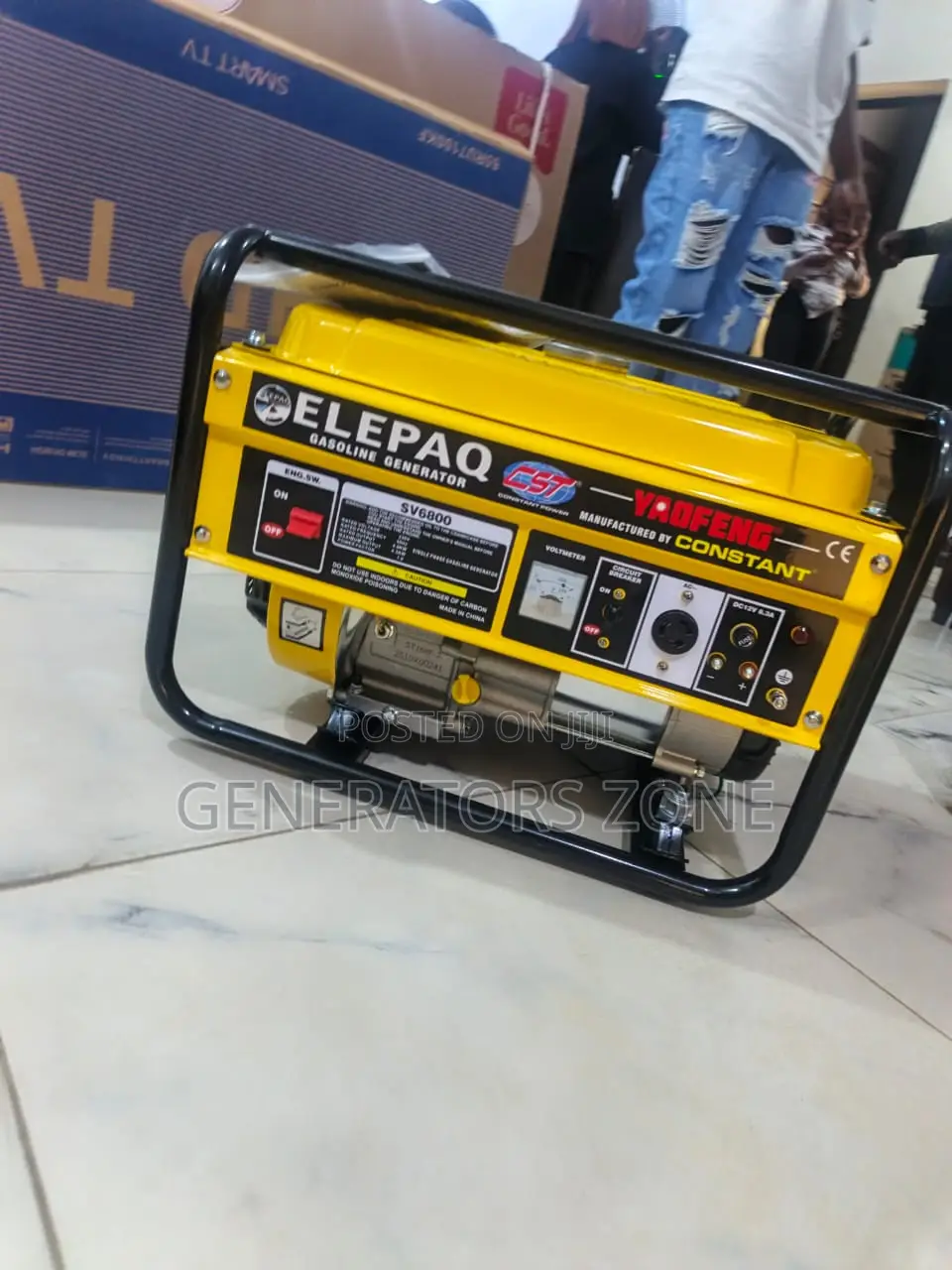 Elepaq Sv6800 Domestic Generator 4.5kva