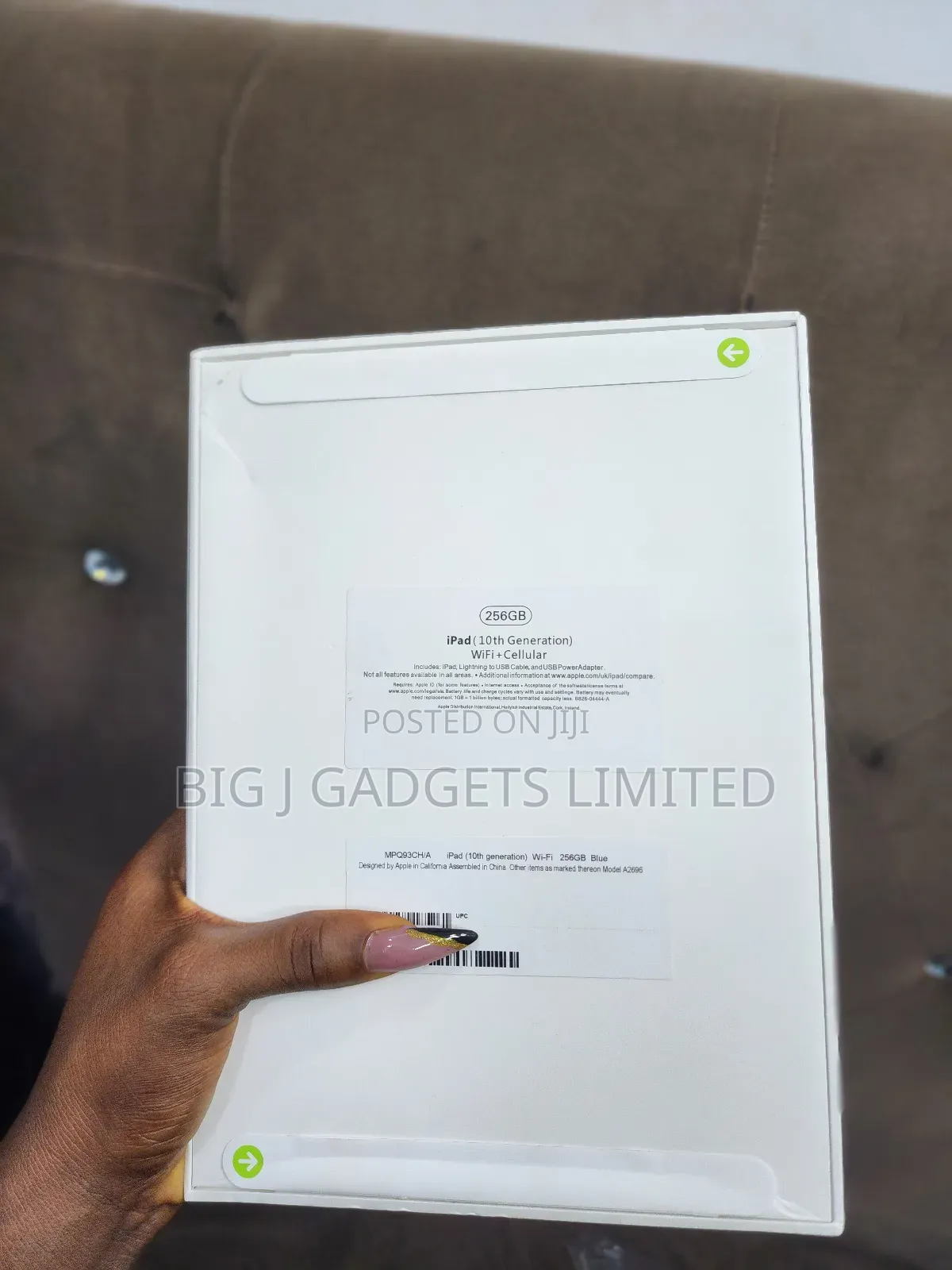 New Apple iPad (2022) 256 GB Pink