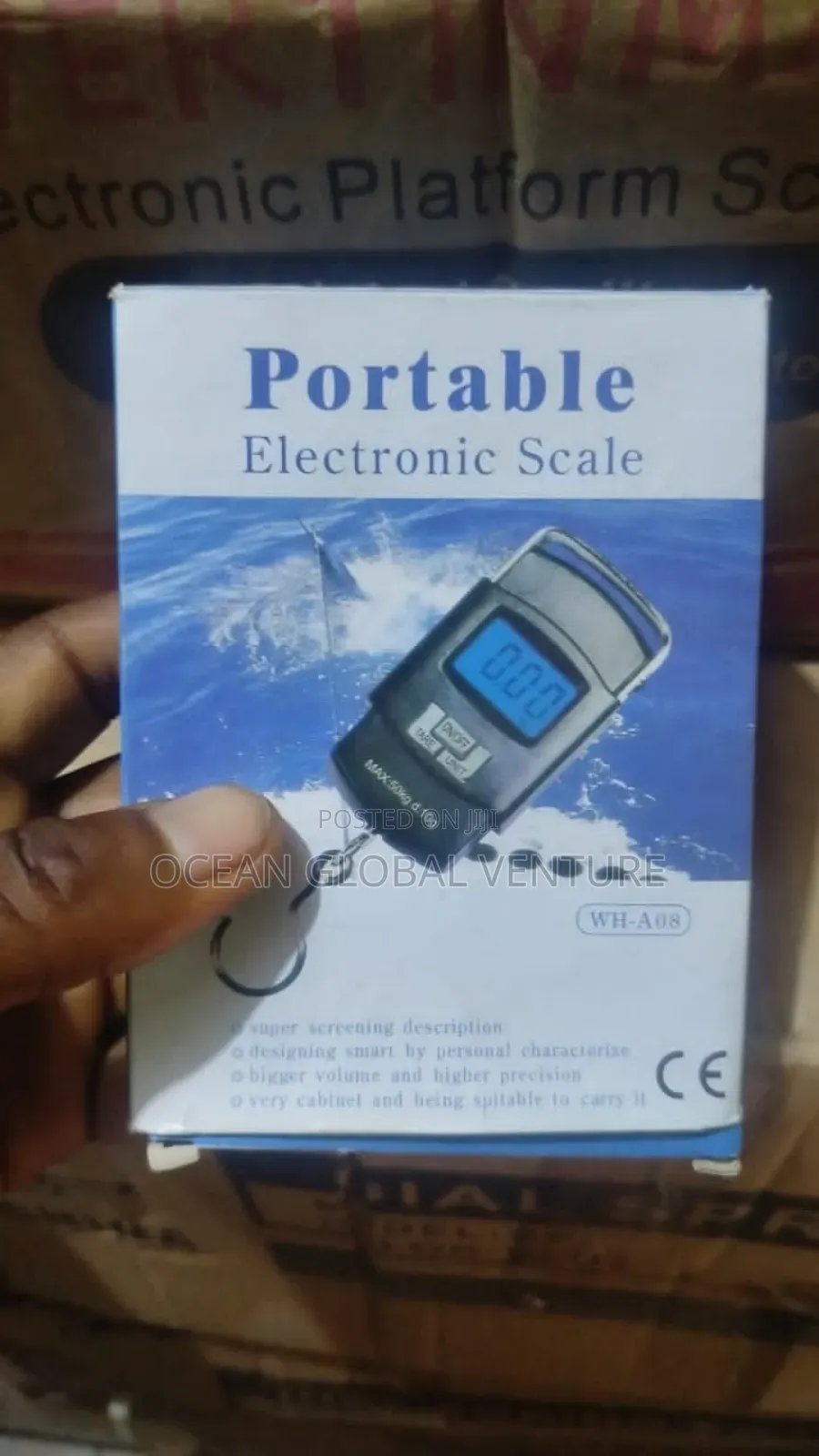 50kg Portable Language Scale