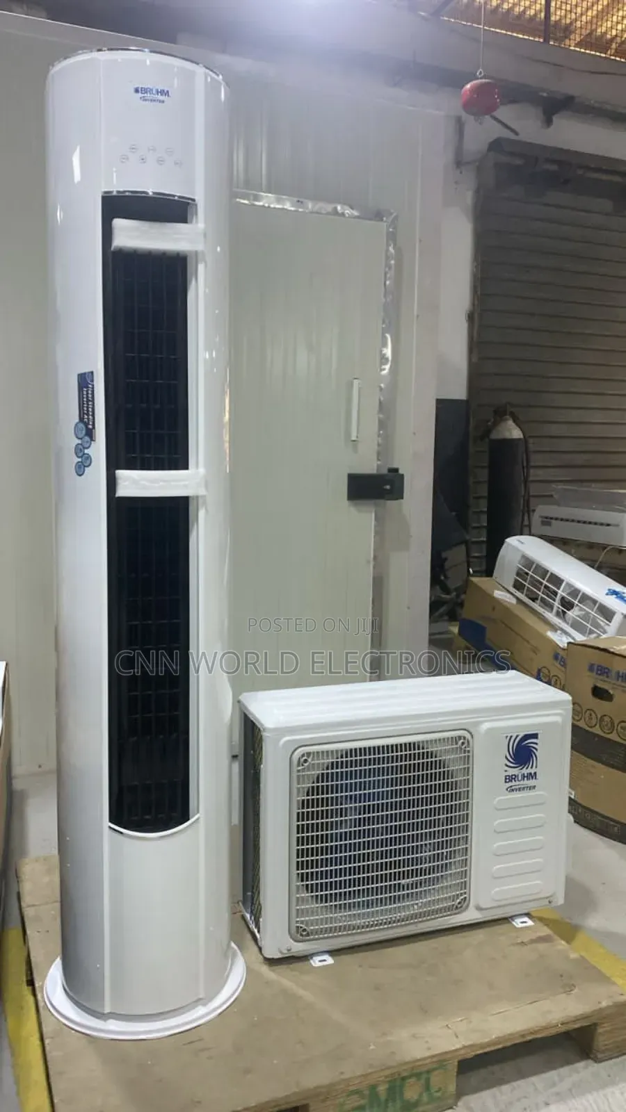 New Bruhm 2ton Inverter Floor Standing Ac Copper  With Kit Warranty