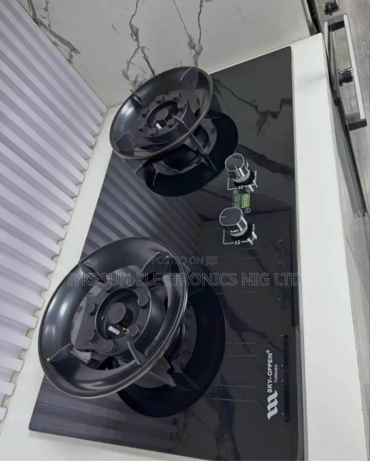 Original Quality Sky-Oppein Built-in Premium Luxury Flips Up 2 Burners