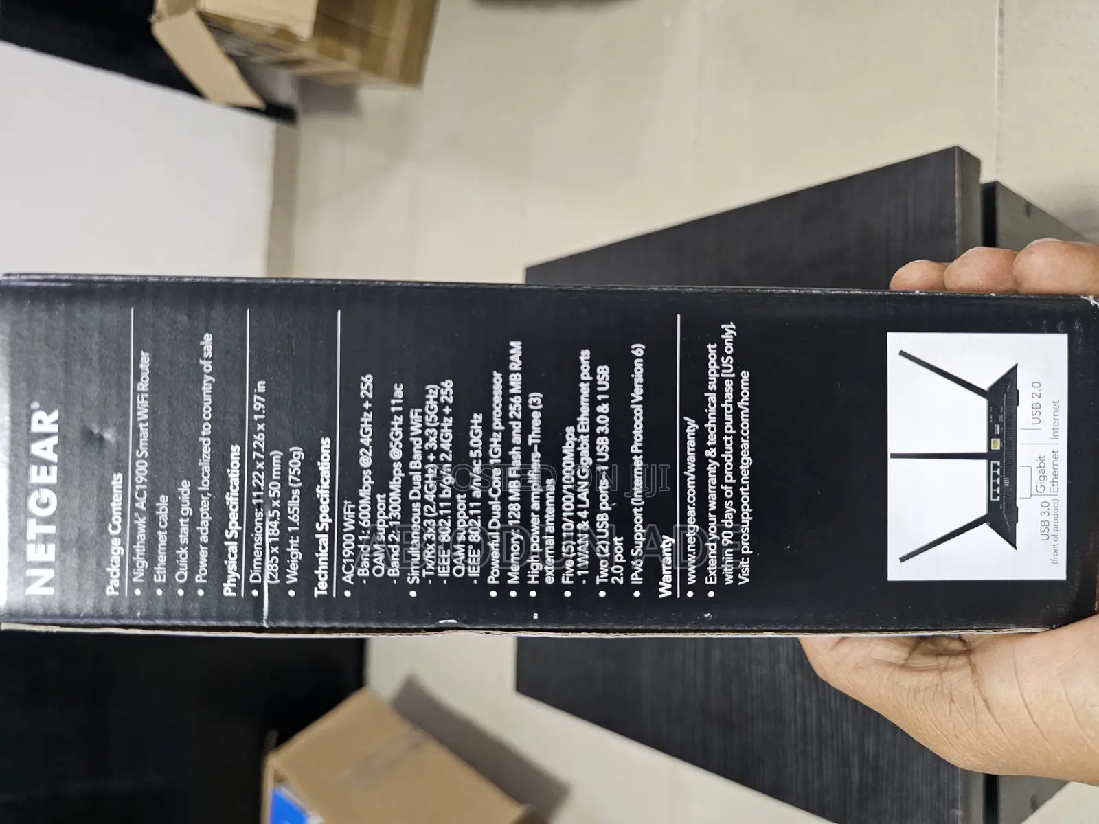 Netgear Nighthawk Ac1900 Smart Wifi Router (R7000)