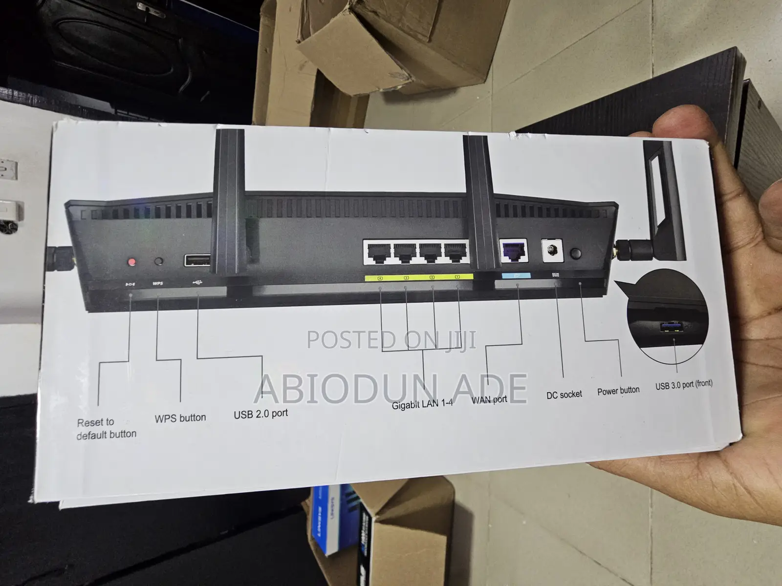 Asus Ac3100 Dual‐Band Smart Wifi Router (Rt‐Ac3100)