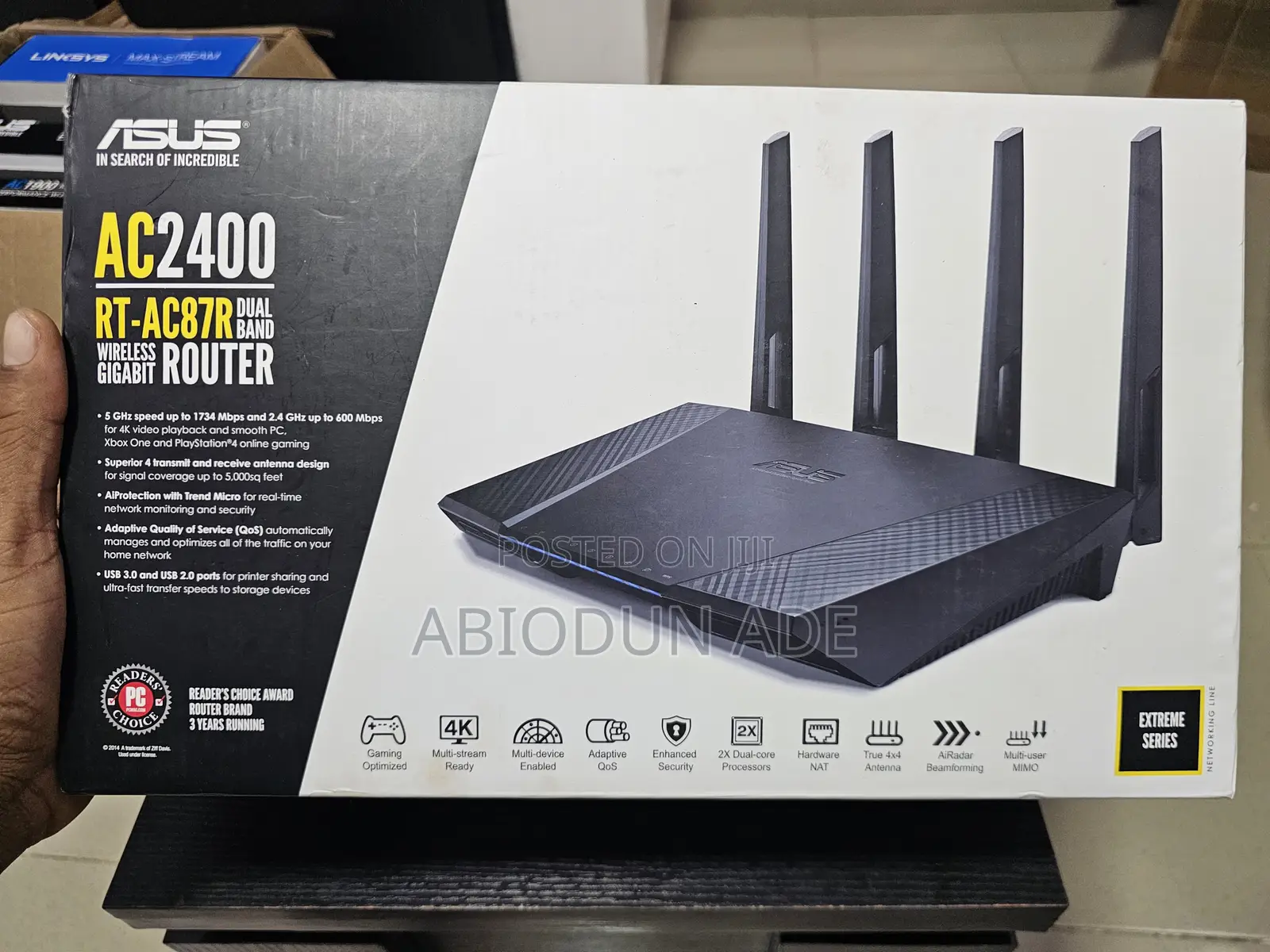 Asus Rt‐Ac87r Ac2400 Dual-Band Wifi Router