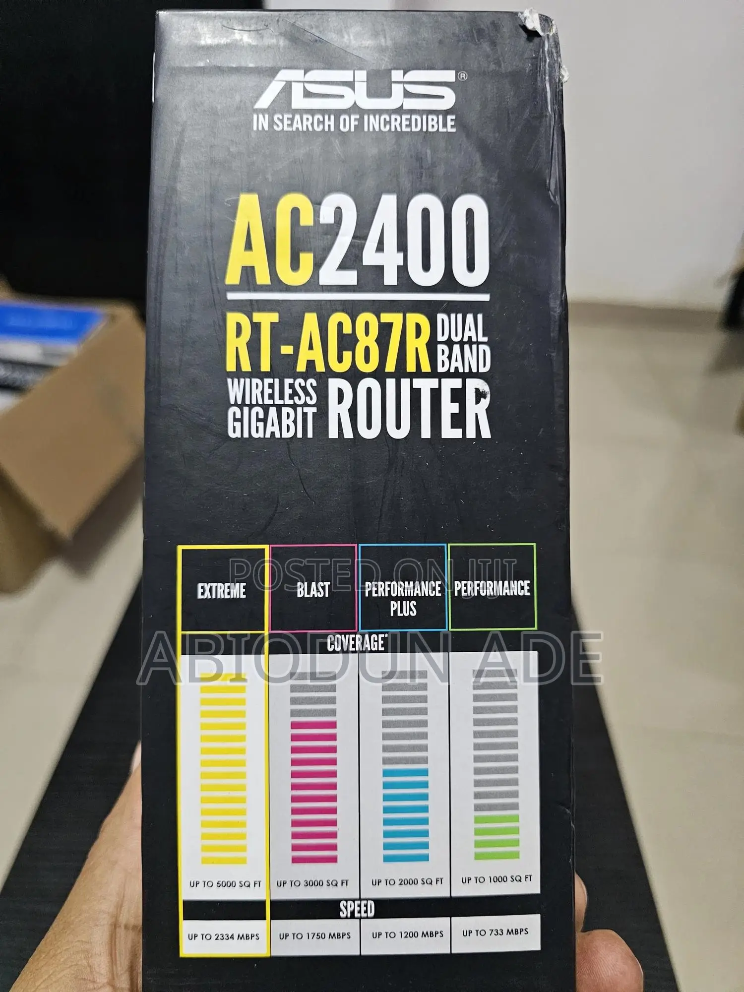 Asus Rt‐Ac87r Ac2400 Dual-Band Wifi Router