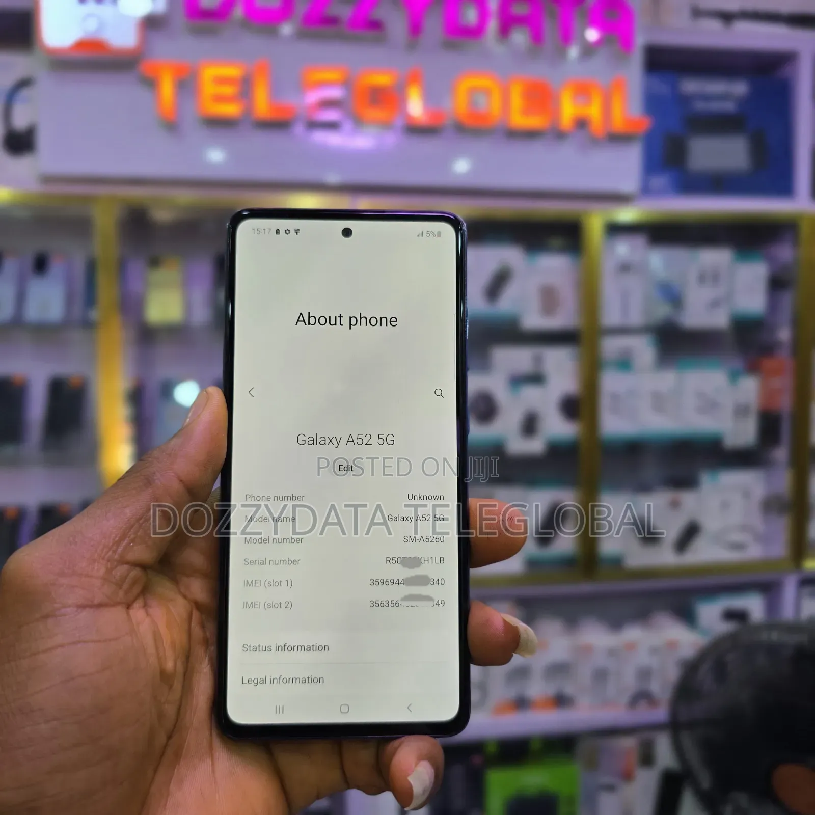 Samsung Galaxy A52 5G 256 GB Blue