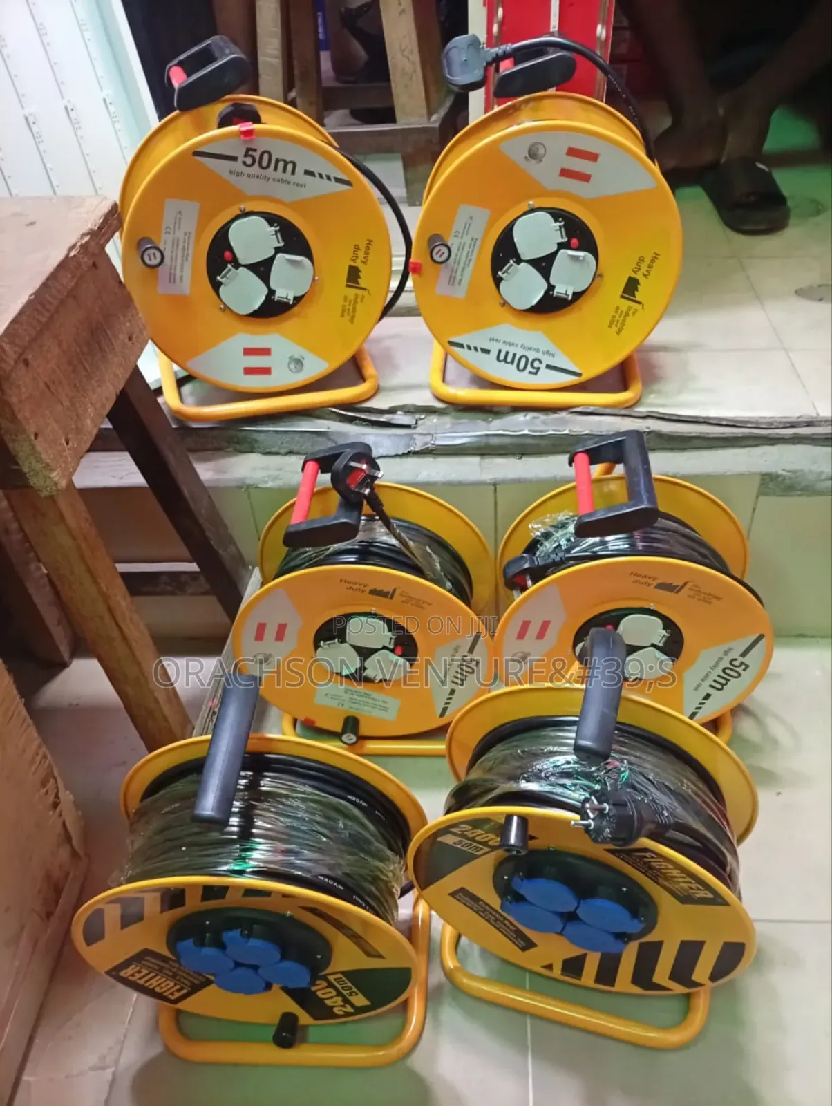 Industrial Cable Reel Extension