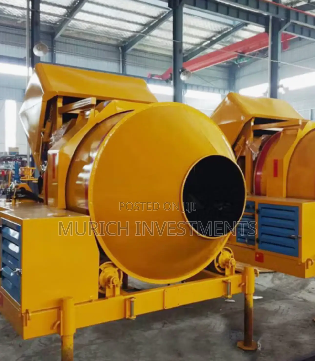 Self-Loader Reverse Drum Concrete Mixer – 750l Capacity