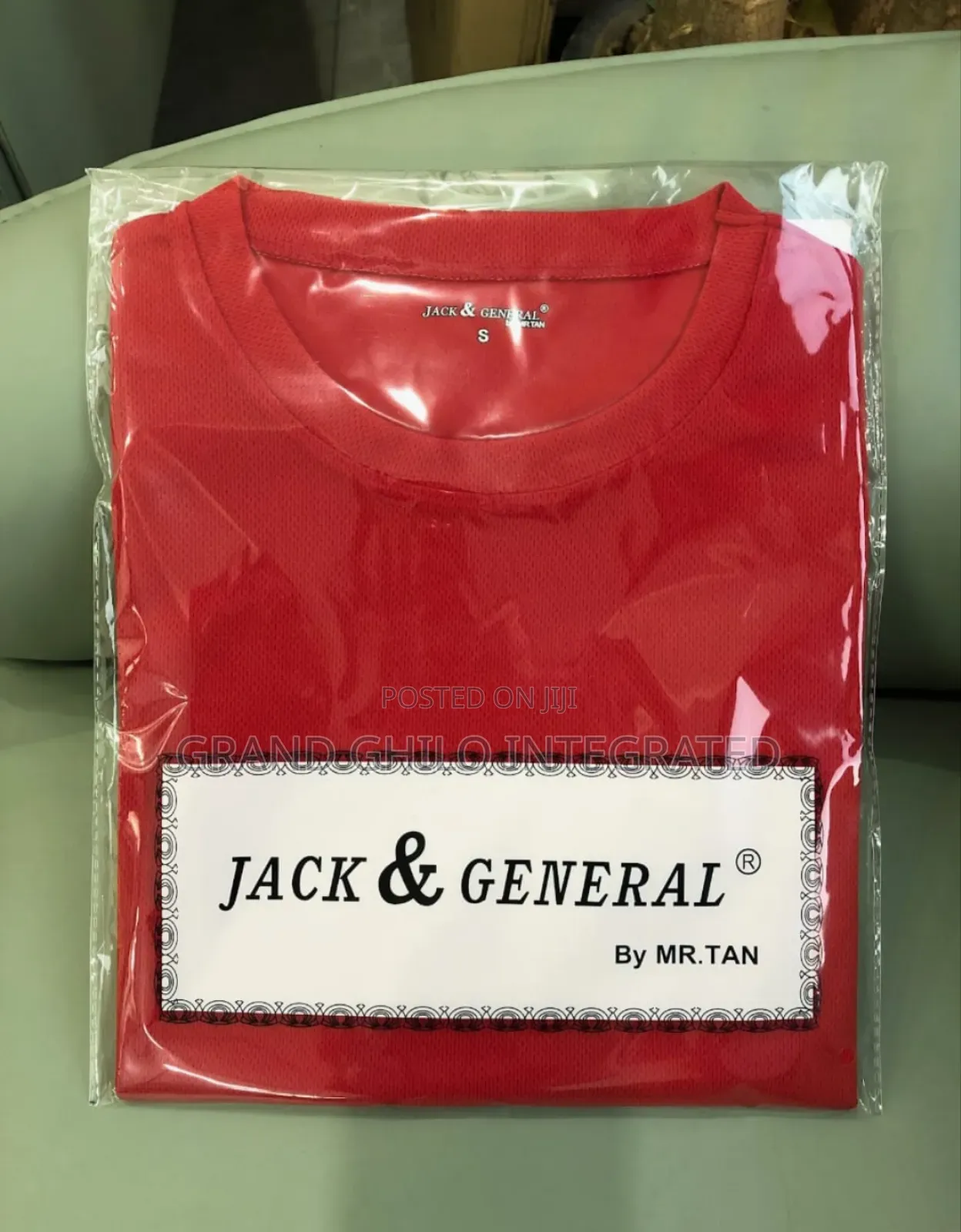 Jack General Plain Round Neck Jersey