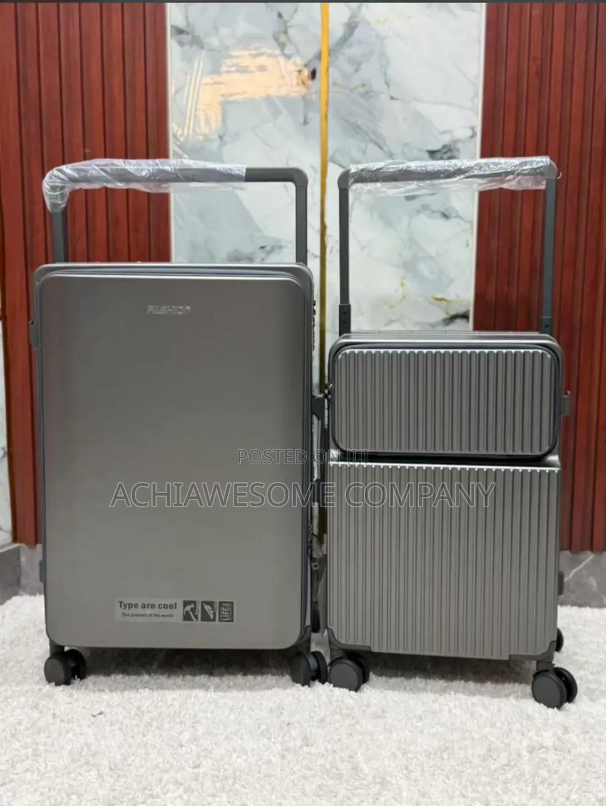 Set Of 2 Classic Luggage