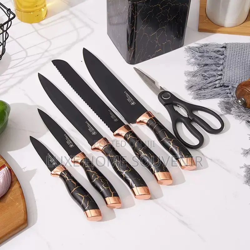 7 Pieces Kitchen Knife Set