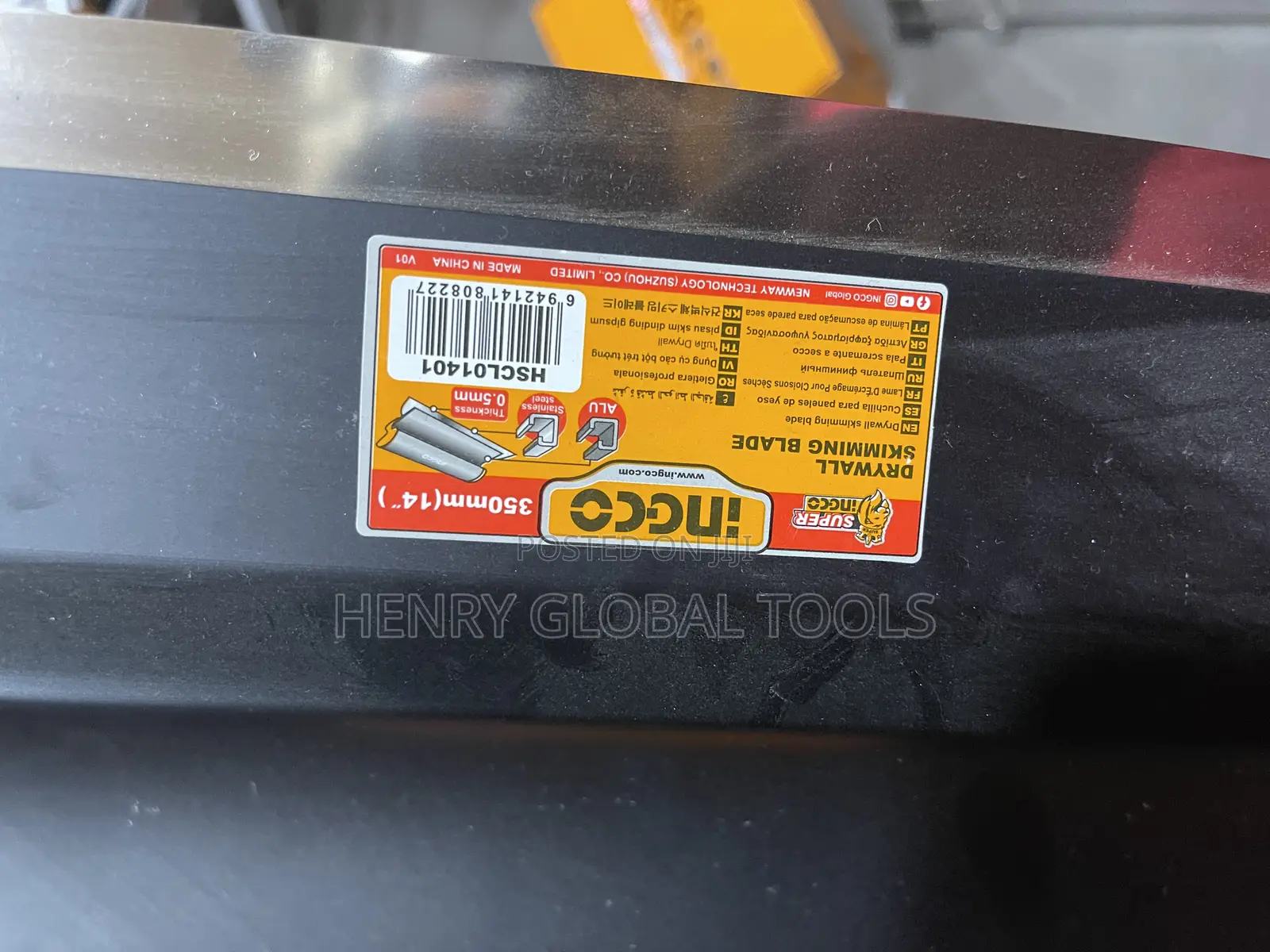 14” Ingco Drywall Stimming Trowel