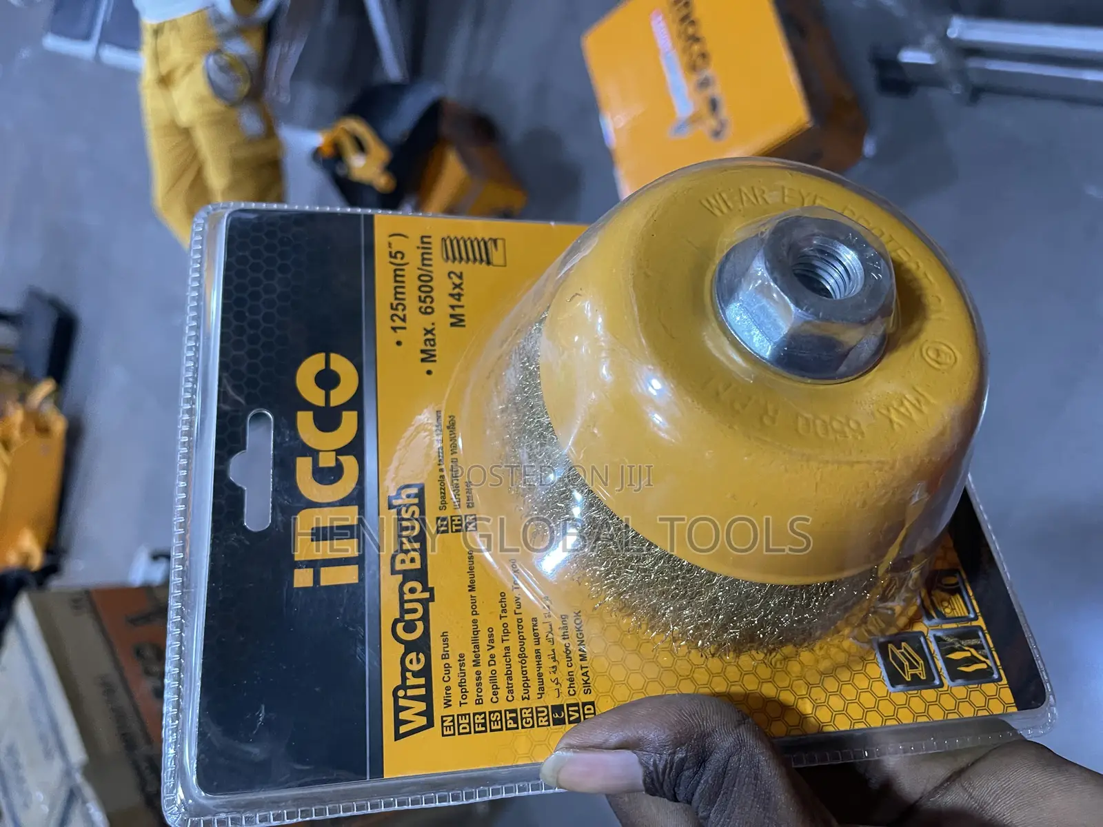 5” Ingco Wire Cup Brush
