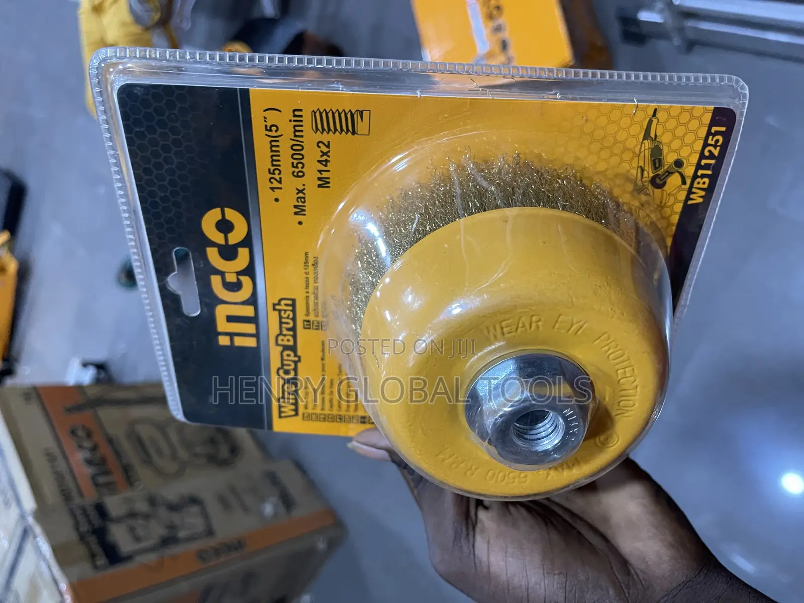 5” Ingco Wire Cup Brush