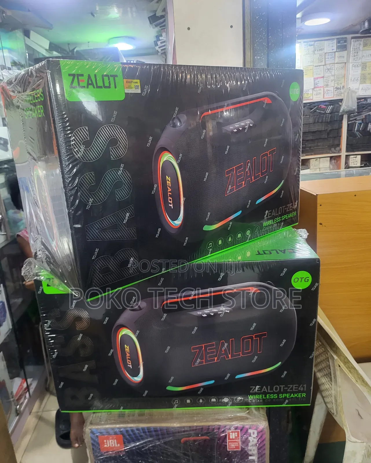 Zealot Ze41 Party Box Bluetooth Boombox Speaker.