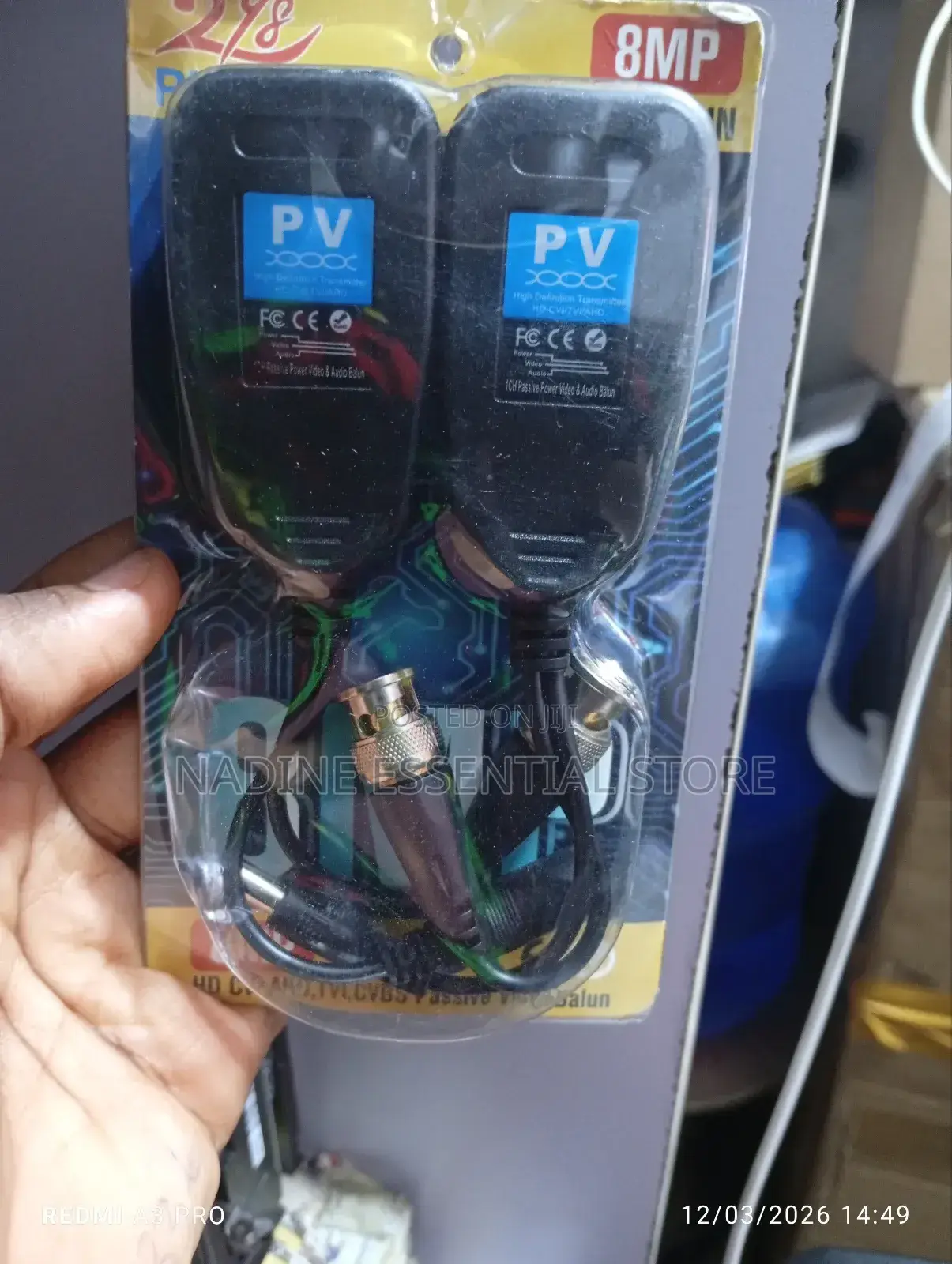 8mp Passive CCTV Video Balun