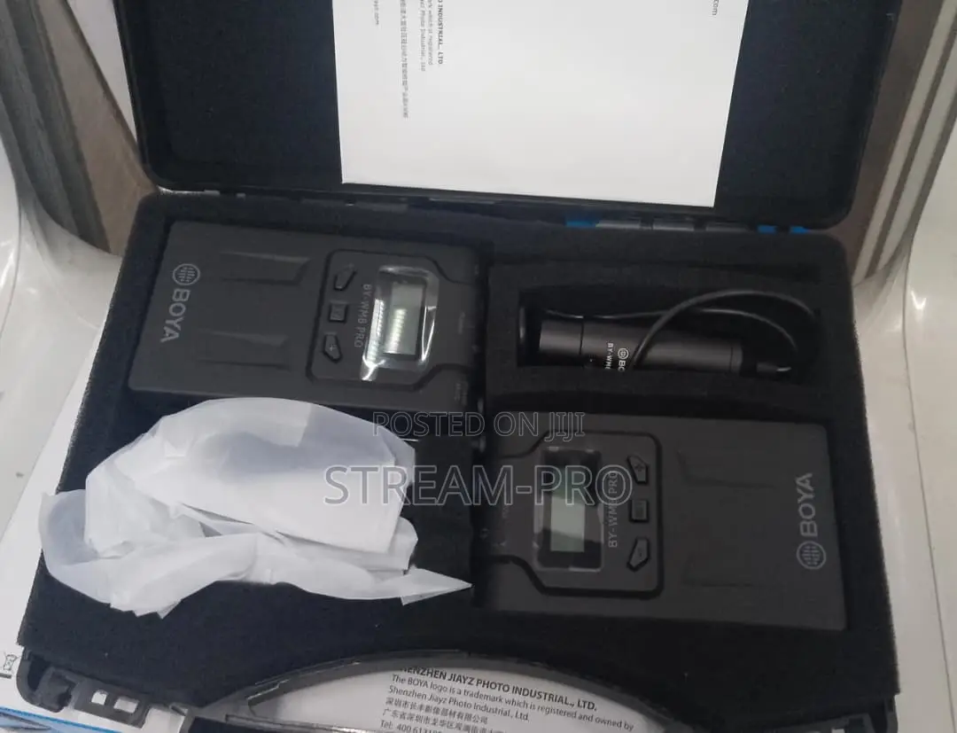 Boya By-wm8 Pro- Uhf Wireless Microphone