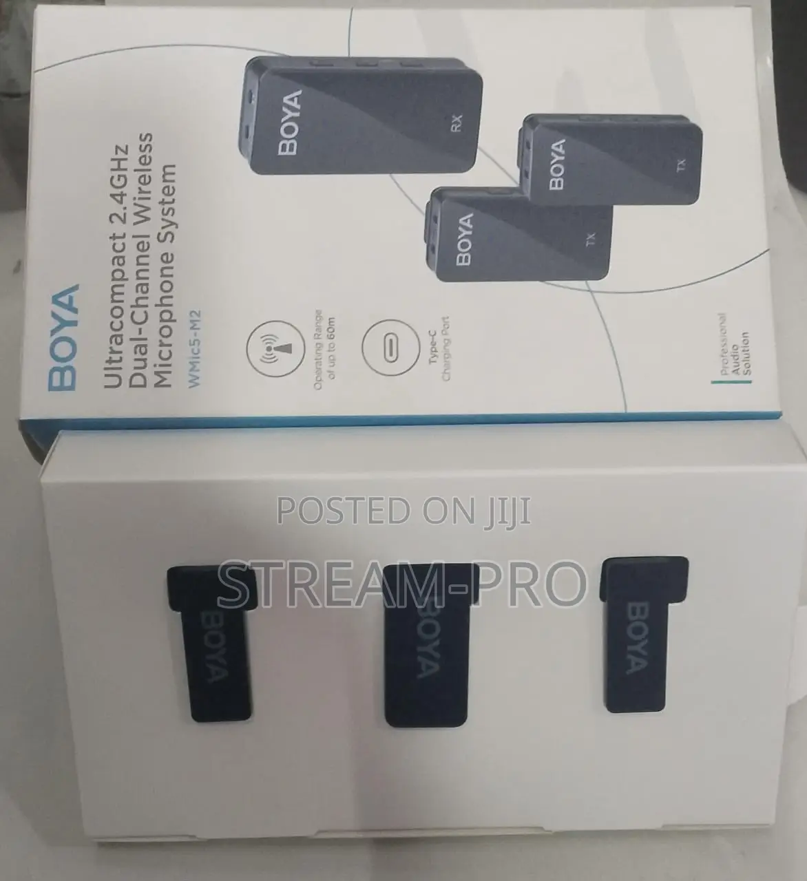 Boya Wmic5 M2 2 4ghz Wireless Lavalier Microphone