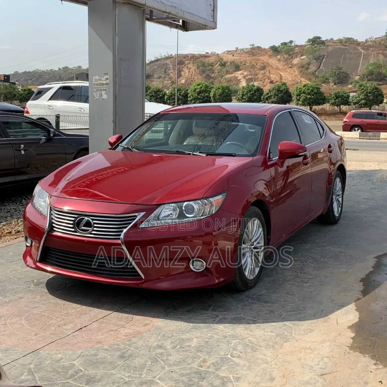 Lexus ES 2014 Red