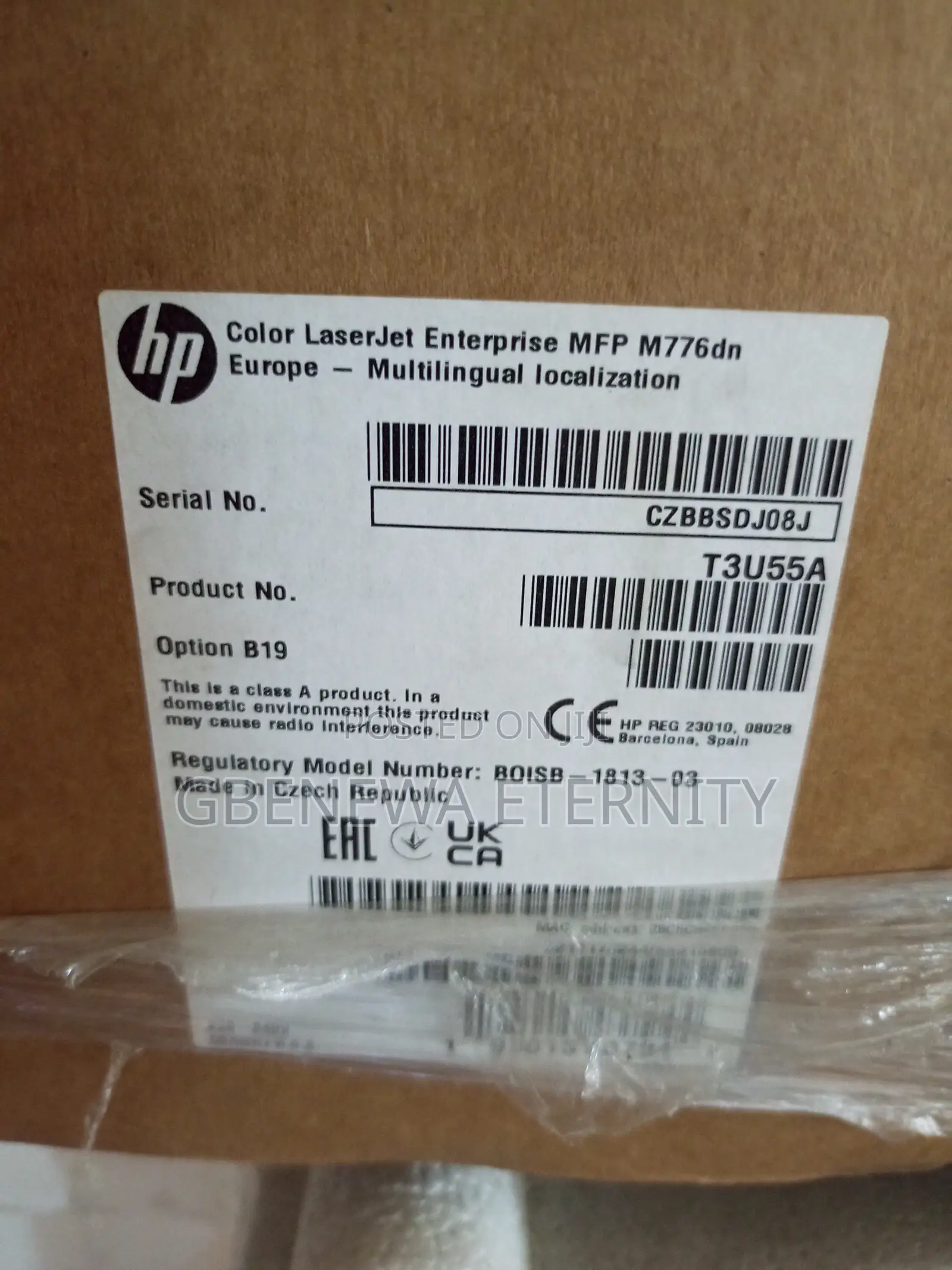Hp Laserjet Enterprise MFP M725dn