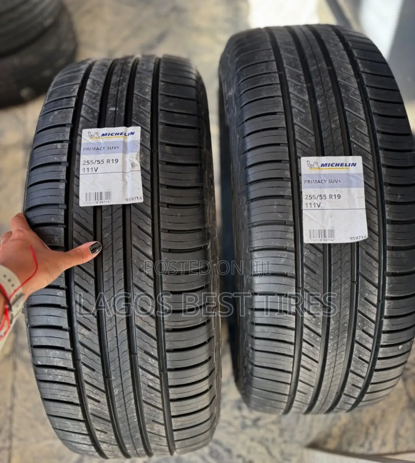 Michelin Primacy Suv+ (255/55 R19) – Brand New Pair