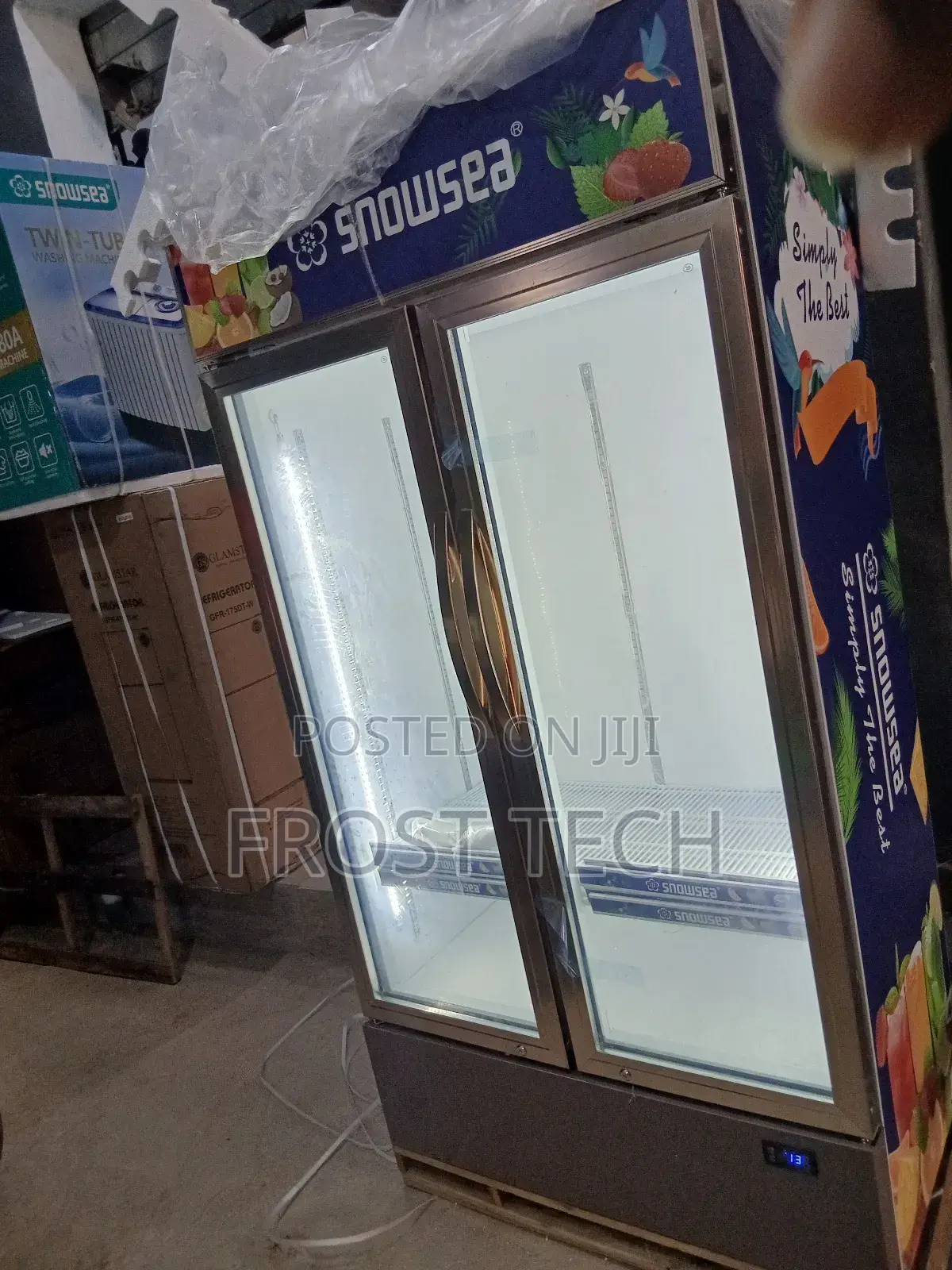 Snowsea Lc700hw Side by Side Upright Cooler