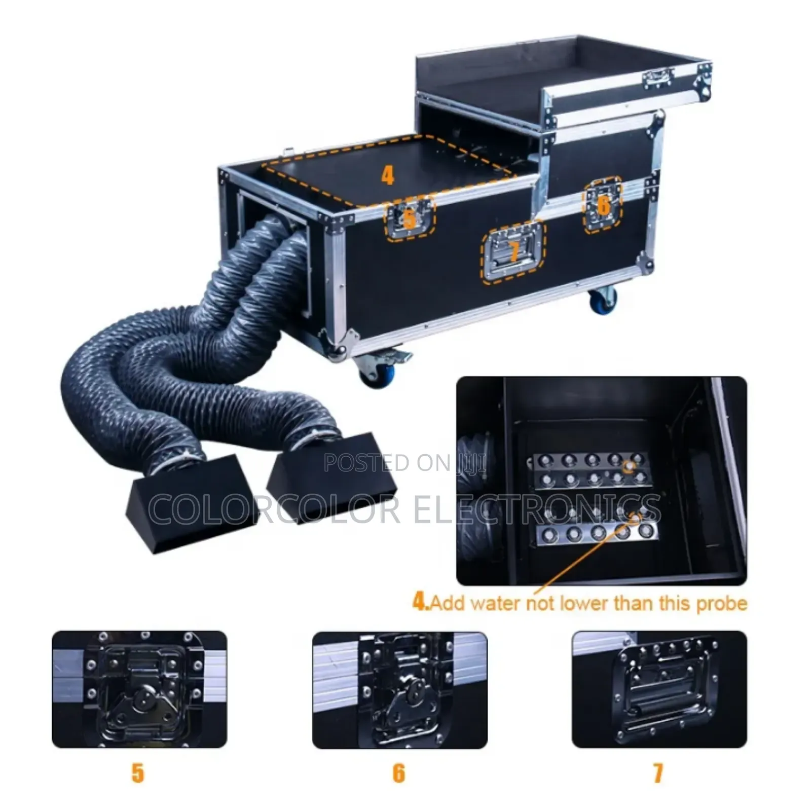 3000w High Output Low Lying Water Base Fog Machine