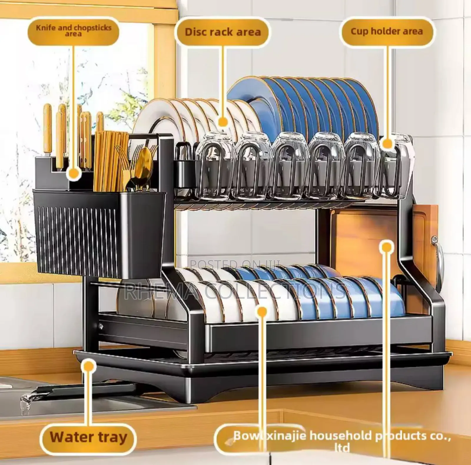 2 Tier Quality Dish Rack