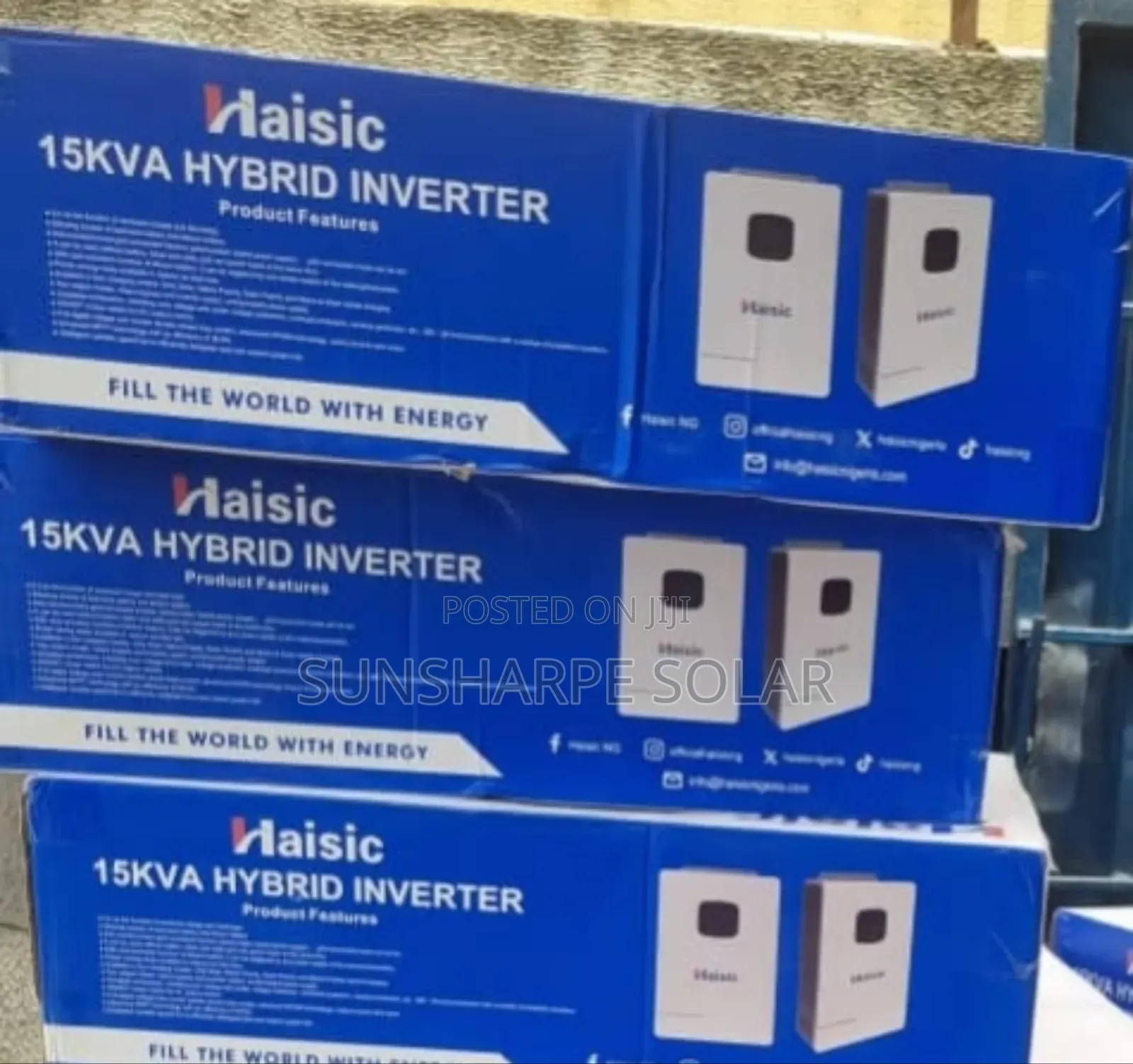 15kva Haisic Hybrid Inverter