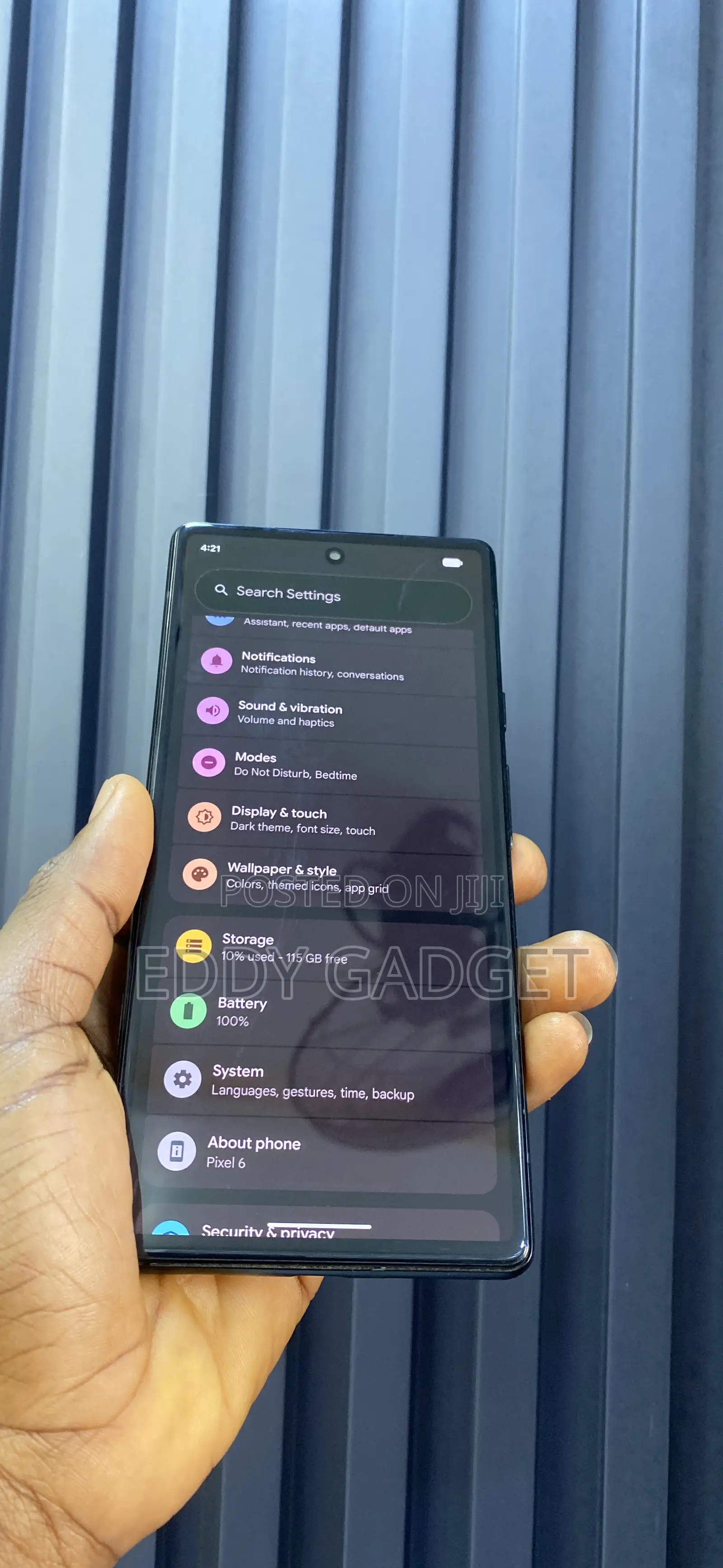 Google Pixel 6 128 GB Black