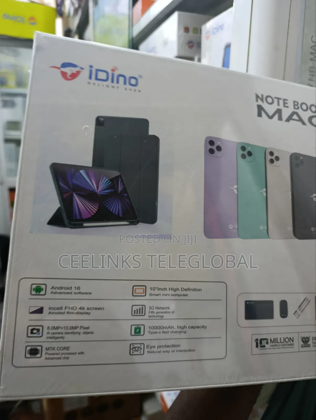 New Idino Notebook Mac 512 GB Black