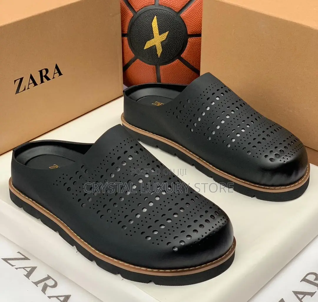 Zara Quality Luxury Men Genuine Leather Half Shoe