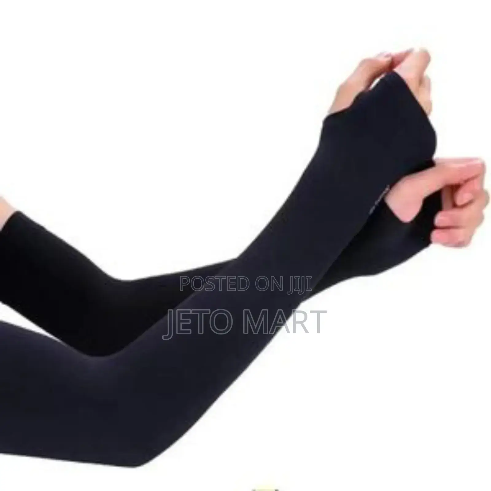 Ice Sleeve Compression Arm Sleeve Unisex-Black