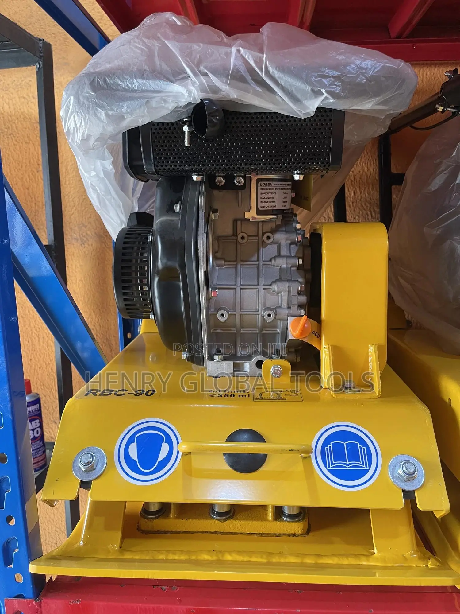 RBC-90 Starlite Diesel Plate Compactor Machine
