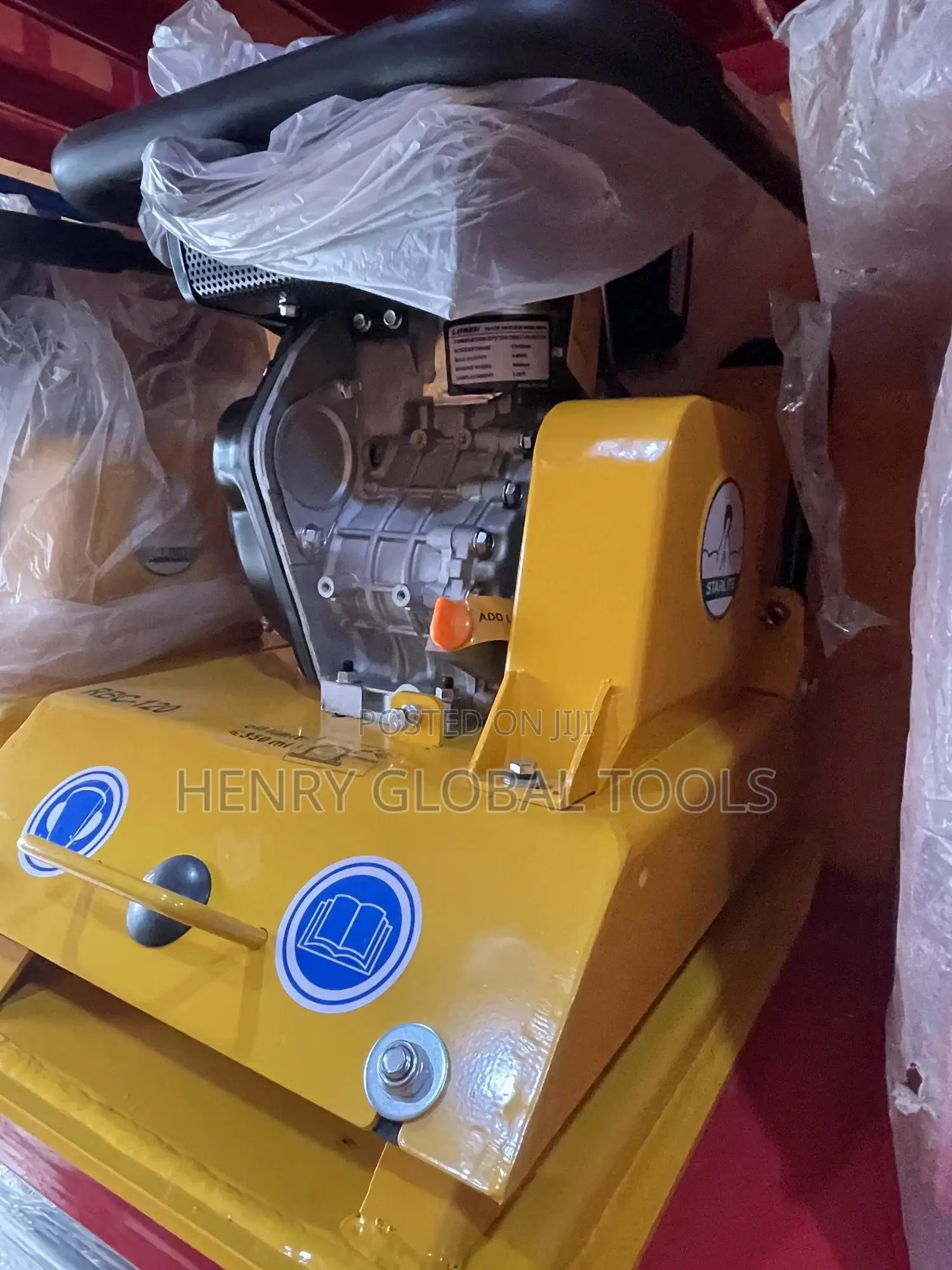 RBC-120 Starlite Diesel Plate Compactor Machine