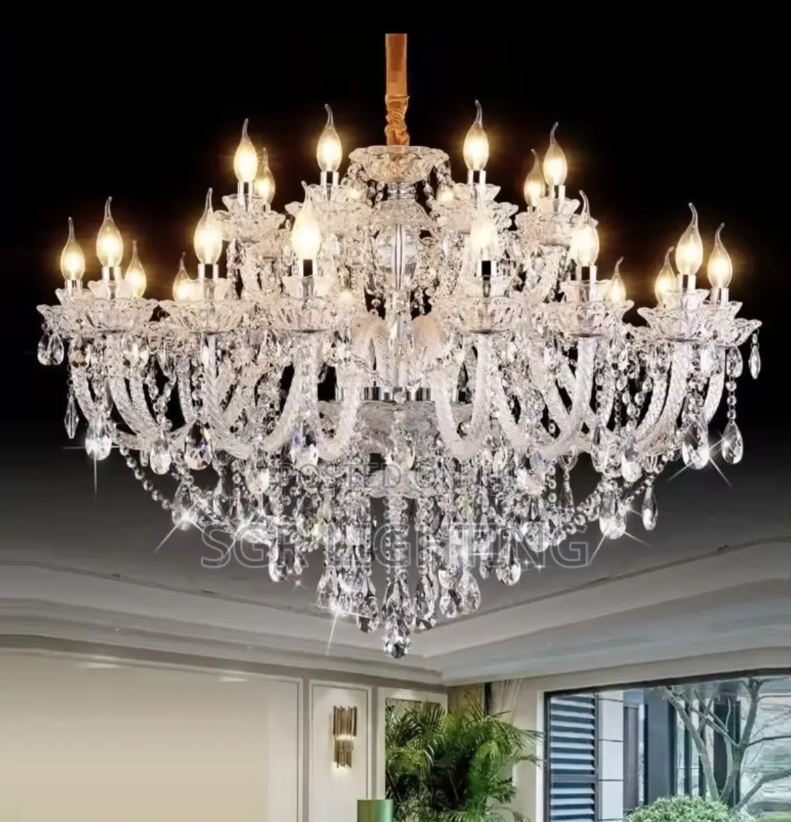 Luxury Living Room Decorate Led Ceiling Pendant Lights