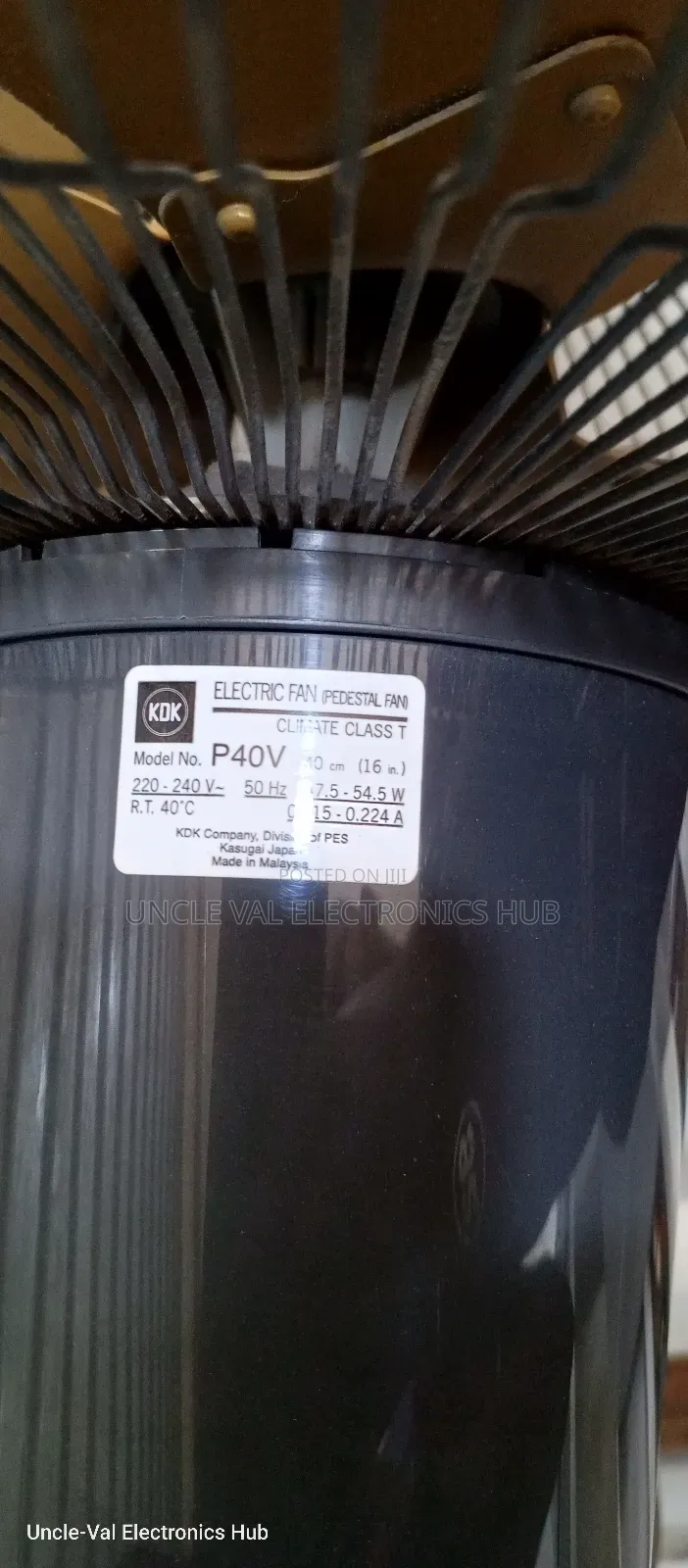 KDK 16" Standing Fan With Timer (P40v)