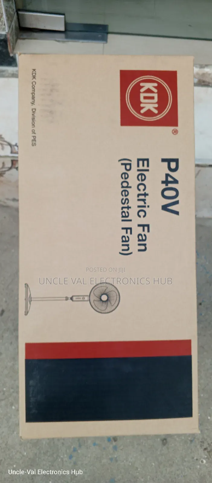 KDK 16" Standing Fan With Timer (P40v)