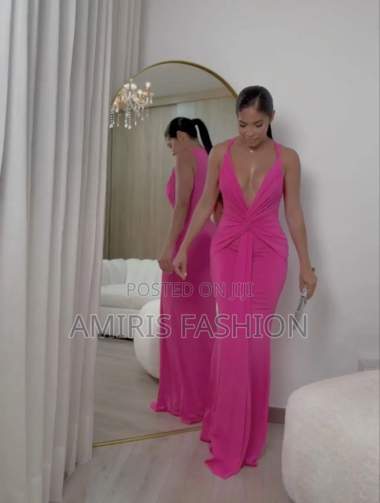 Quality Sexy Sleeveless Long Gown