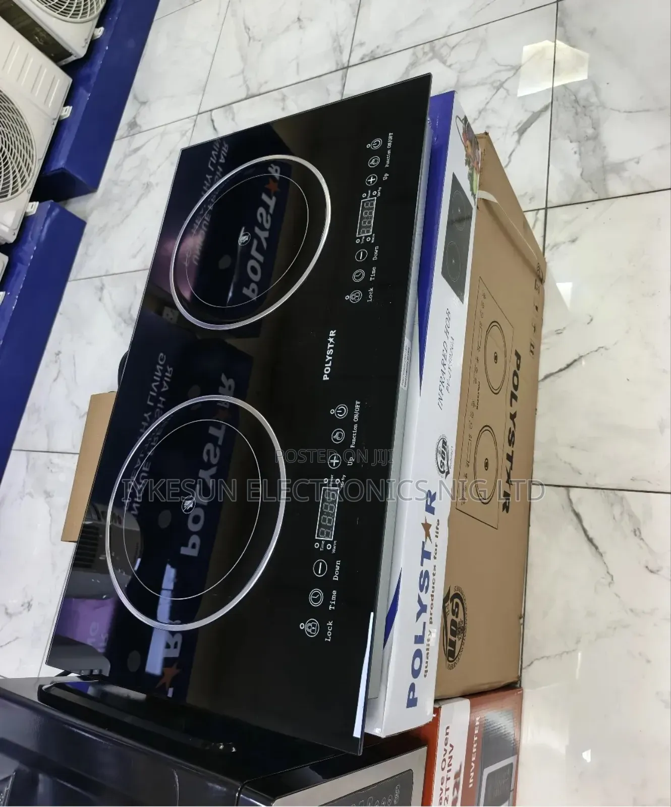 Original Quality Polystar Built-in Premium Luxury 2 Burners Electric