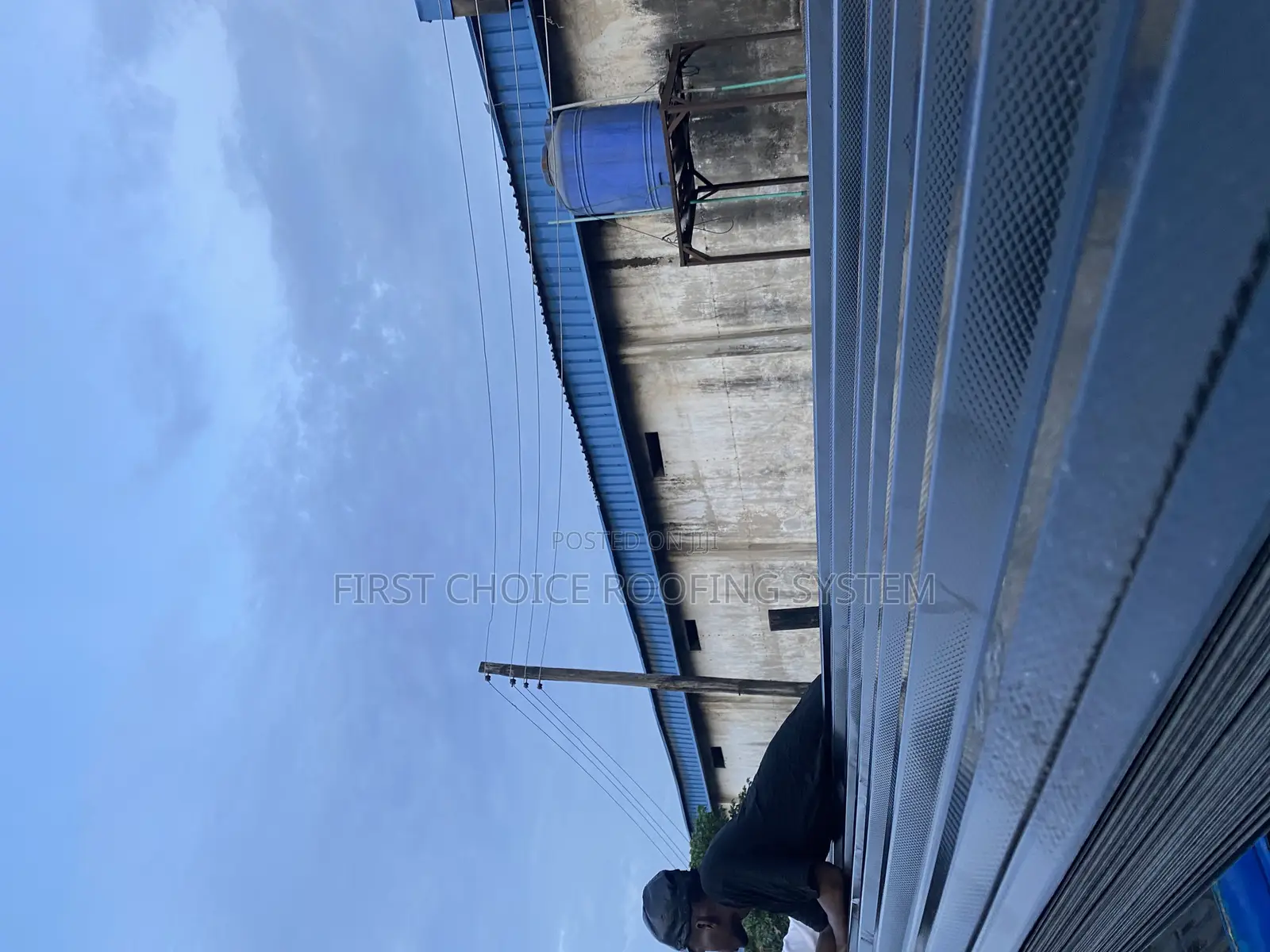 Loading Of Aluminum Roofing Sheet Oven Baked Material,