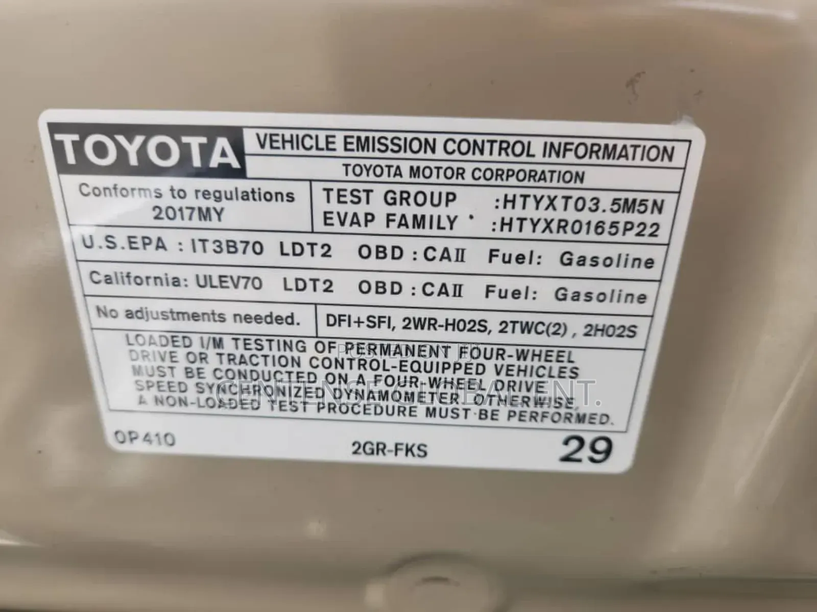 Toyota Tacoma TRD Sport 2017 Beige