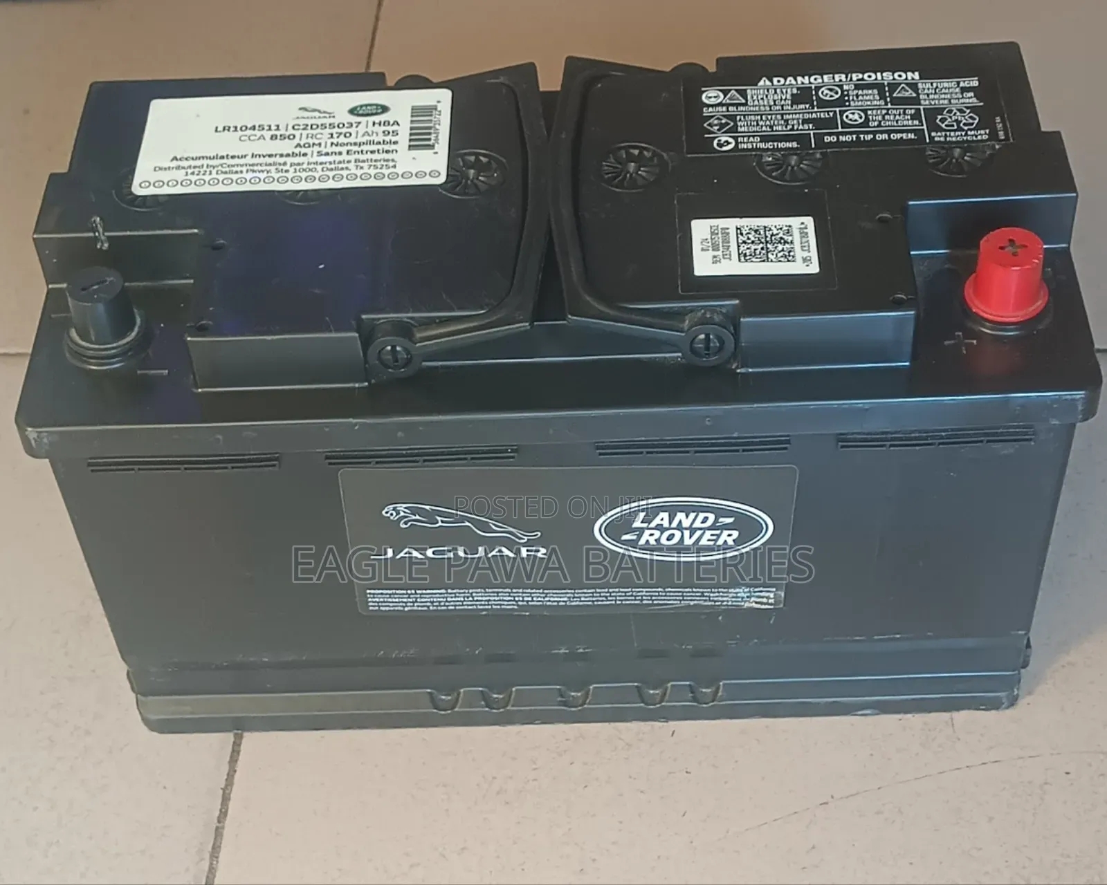 Land Rover Agm Battery