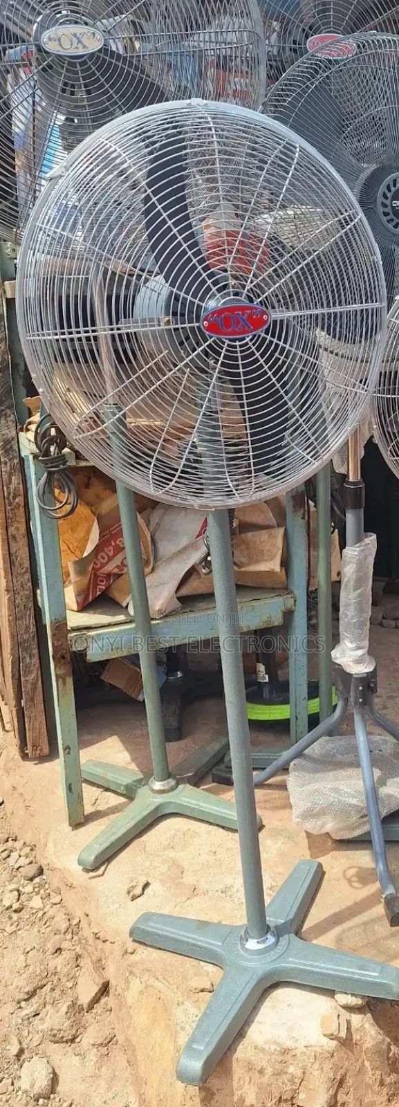Ox 20" Inches Industrial Standing Fan