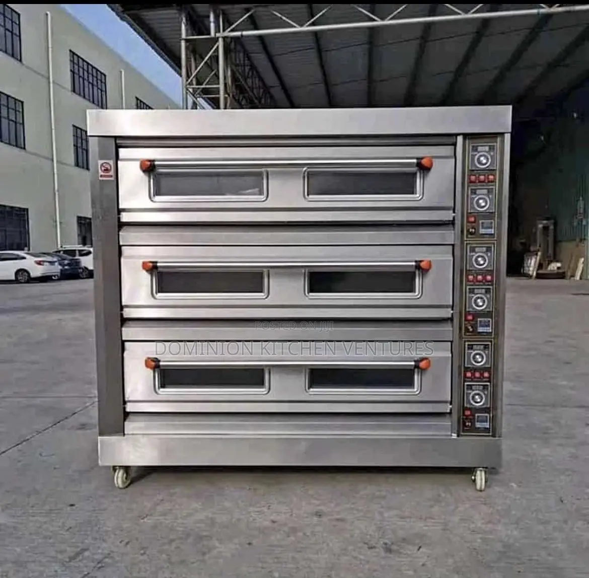 3 Deck 9 Trays Gas Economy Oven