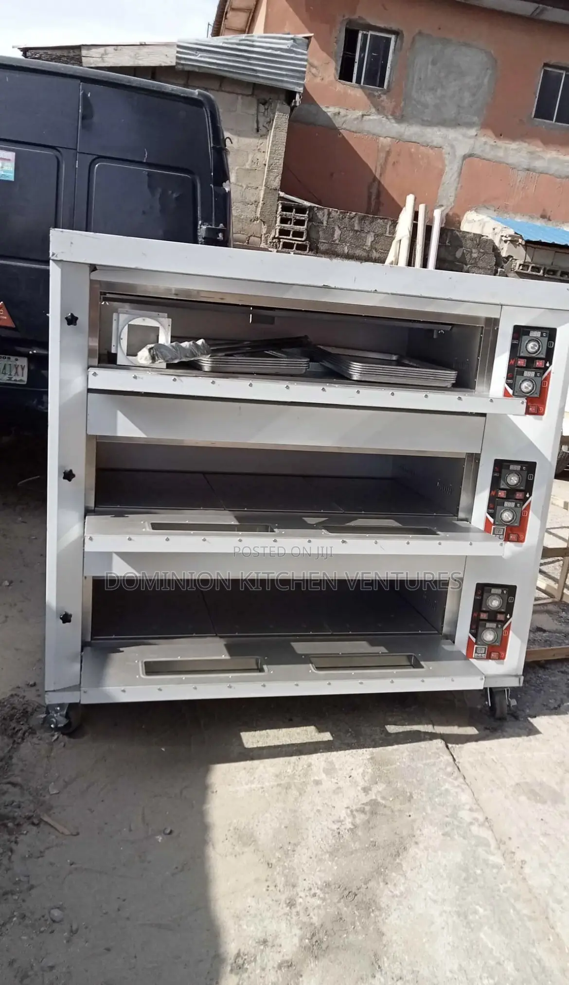 3 Deck 9 Trays Gas Economy Oven